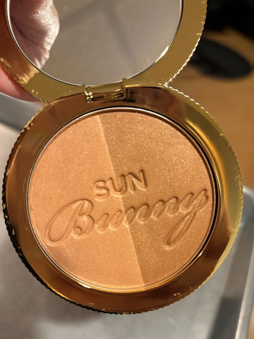 Too Faced California Glow Bronzer Palette - Gold & Yellow Accents